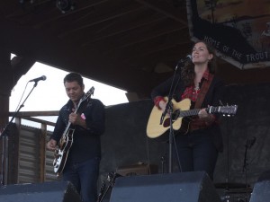 Chris Gauthier & Catherine MacLellan at Trout Forest Music Festival